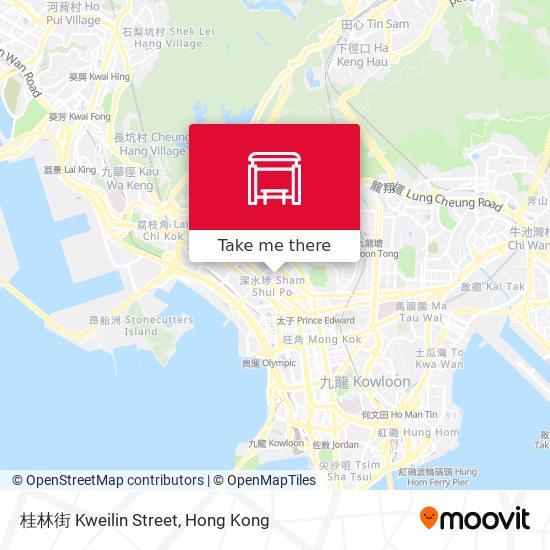 桂林街 Kweilin Street map