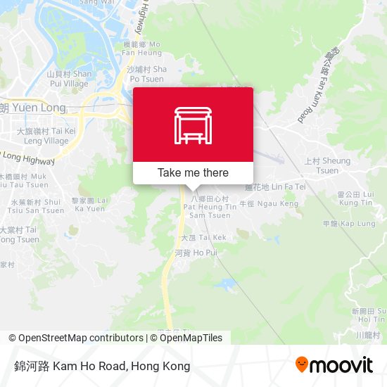 錦河路 Kam Ho Road map