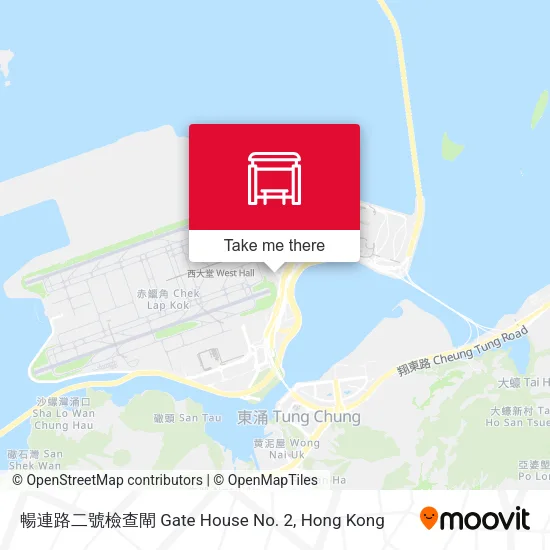 暢連路二號檢查閘 Gate House No. 2地圖