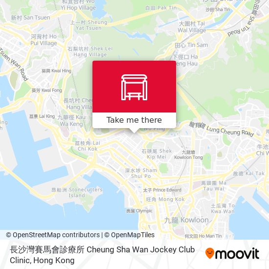 長沙灣賽馬會診療所 Cheung Sha Wan Jockey Club Clinic map