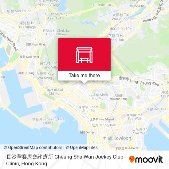 長沙灣賽馬會診療所 Cheung Sha Wan Jockey Club Clinic地圖