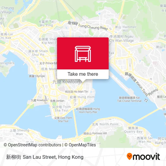 新柳街 San Lau Street map