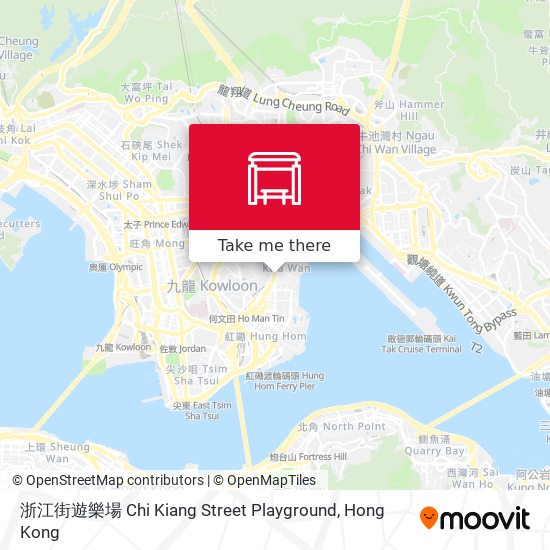 浙江街遊樂場 Chi Kiang Street Playground map