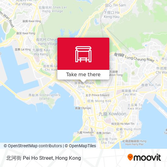 北河街 Pei Ho Street map