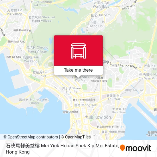 石硤尾邨美益樓 Mei Yick House Shek Kip Mei Estate地圖