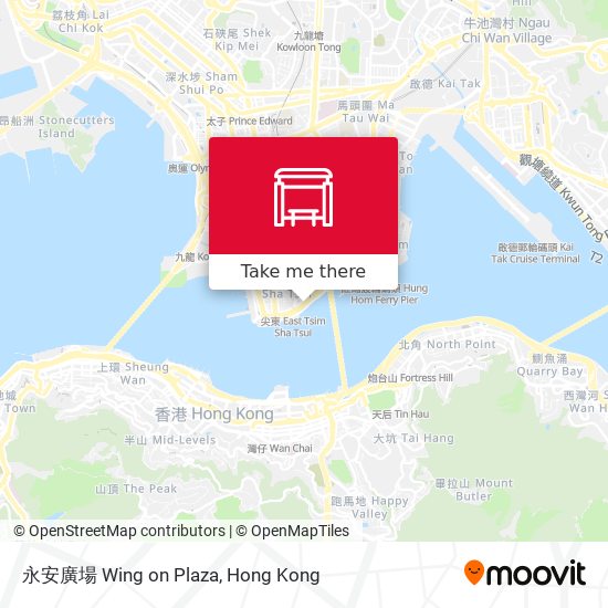 永安廣場 Wing on Plaza map