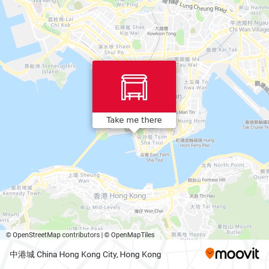 中港城 China Hong Kong City map