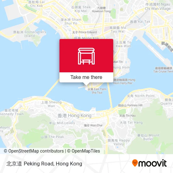 北京道 Peking Road地圖