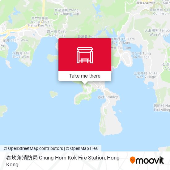 舂坎角消防局 Chung Hom Kok Fire Station map