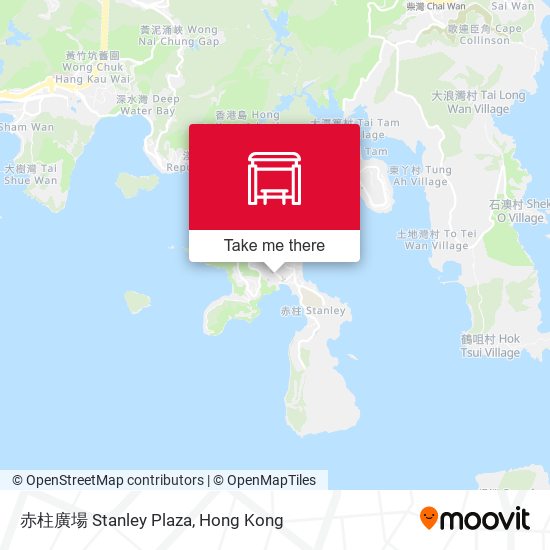 赤柱廣場 Stanley Plaza map