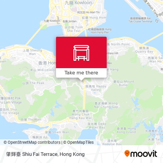 肇輝臺 Shiu Fai Terrace map