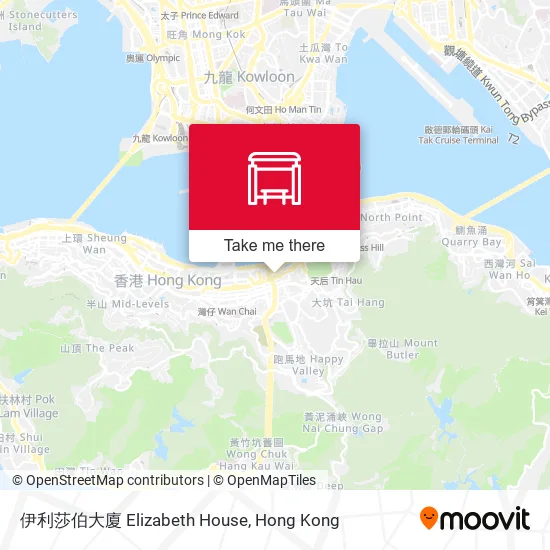 伊利莎伯大廈 Elizabeth House地圖