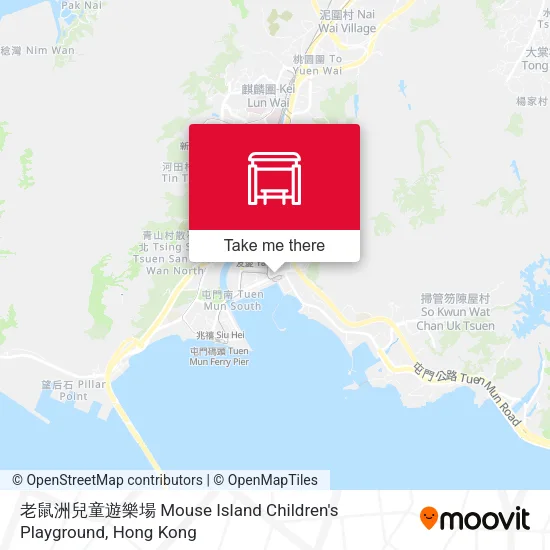 老鼠洲兒童遊樂場 Mouse Island Children's Playground map