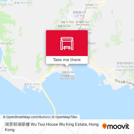 湖景邨湖翠樓 Wu Tsui House Wu King Estate map