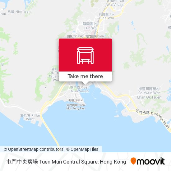 屯門中央廣場 Tuen Mun Central Square map