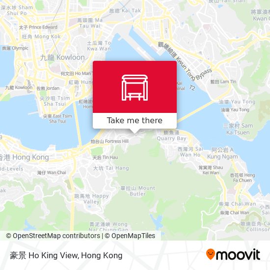 豪景 Ho King View map