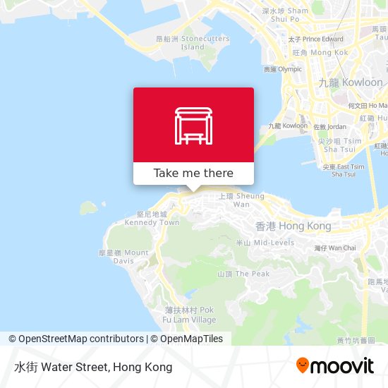 水街 Water Street map