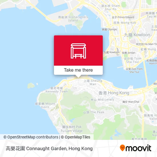 高樂花園 Connaught Garden地圖