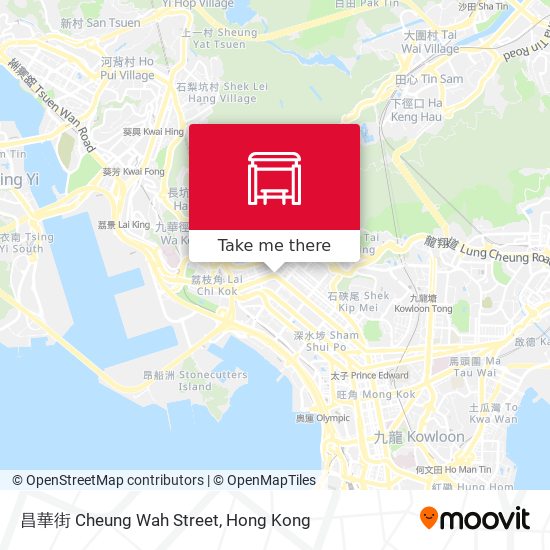 昌華街 Cheung Wah Street map