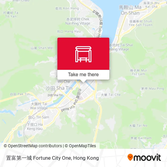 置富第一城 Fortune City One地圖