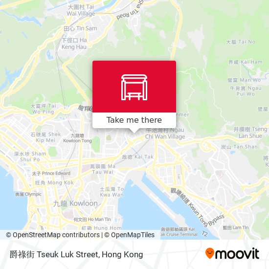爵祿街 Tseuk Luk Street map