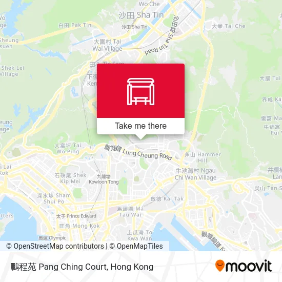鵬程苑 Pang Ching Court map