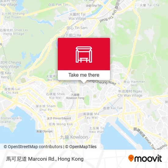 馬可尼道 Marconi Rd. map