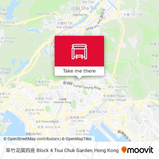 翠竹花園四座 Block 4 Tsui Chuk Garden map