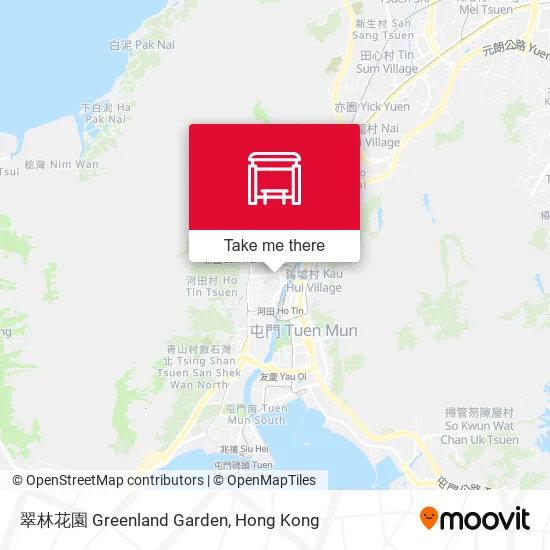 翠林花園 Greenland Garden map