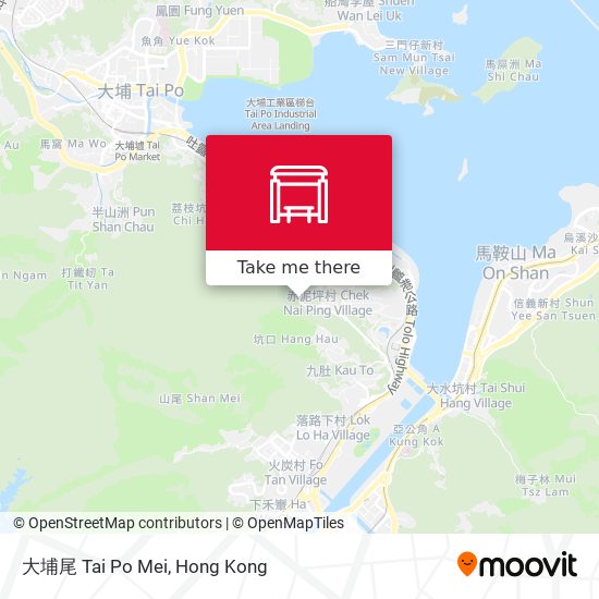 大埔尾 Tai Po Mei map