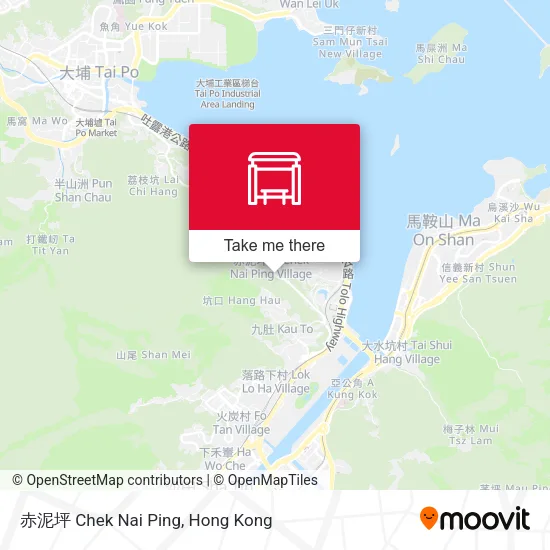 赤泥坪 Chek Nai Ping map
