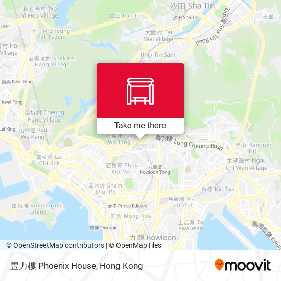 豐力樓 Phoenix House map