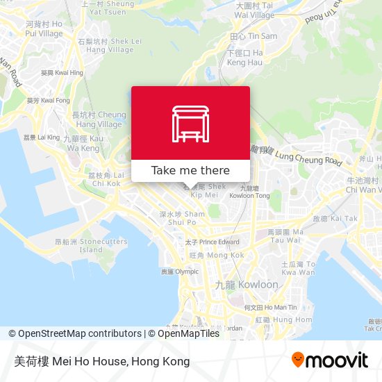 美荷樓 Mei Ho House map