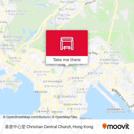 基督中心堂 Christian Central Church map