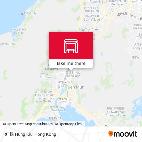 紅橋 Hung Kiu map