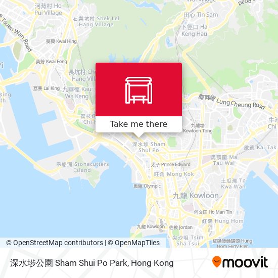 深水埗公園 Sham Shui Po Park map