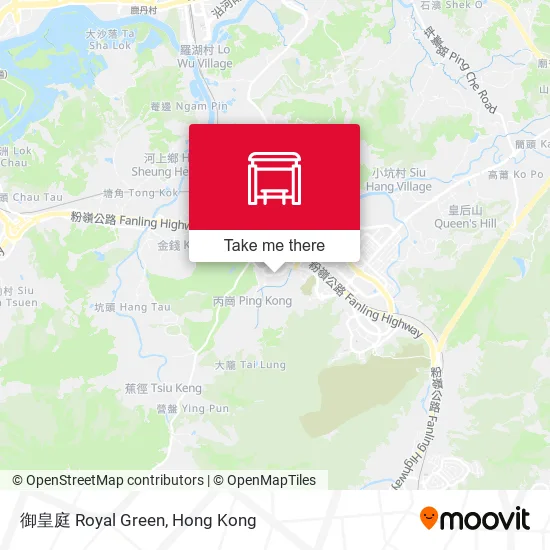 御皇庭 Royal Green map