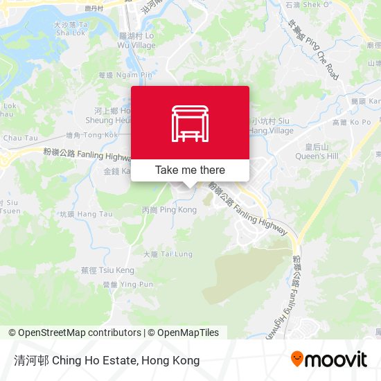 清河邨 Ching Ho Estate map