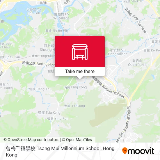 曾梅千禧學校 Tsang Mui Millennium School地圖