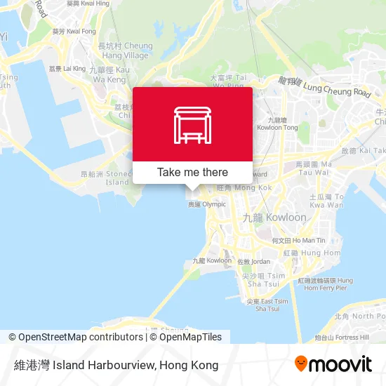維港灣 Island Harbourview map