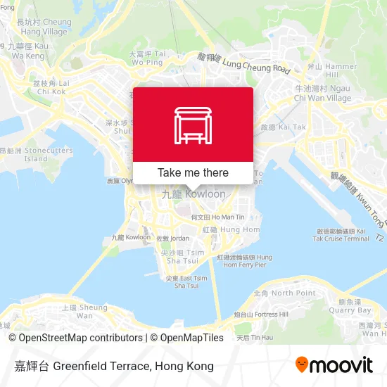 嘉輝台 Greenfield Terrace地圖