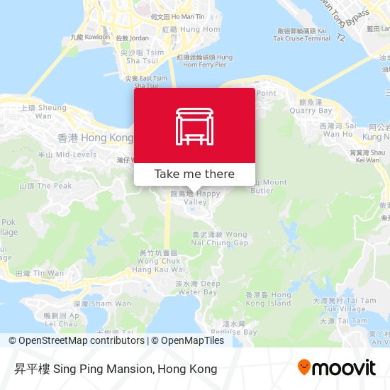 昇平樓 Sing Ping Mansion map