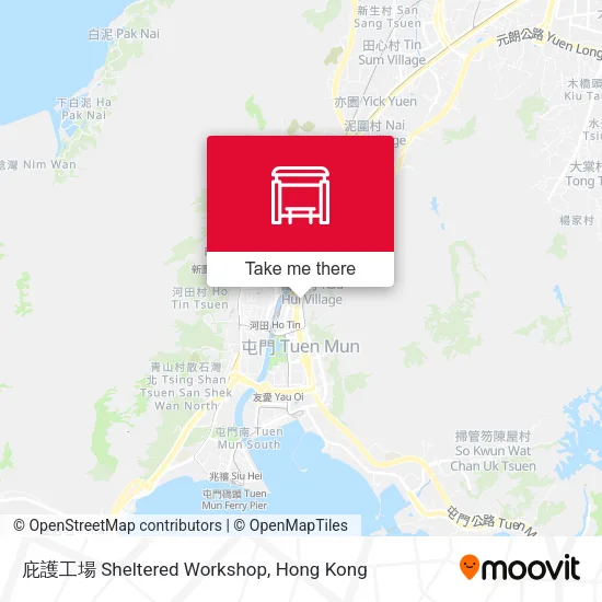 庇護工場 Sheltered Workshop map