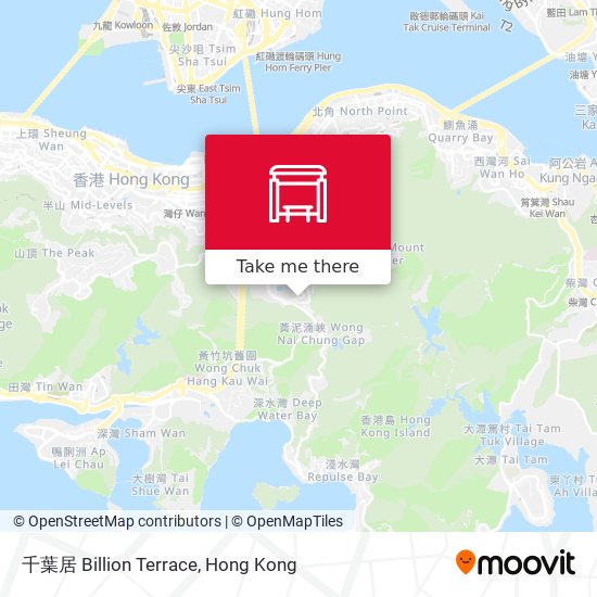 千葉居 Billion Terrace map