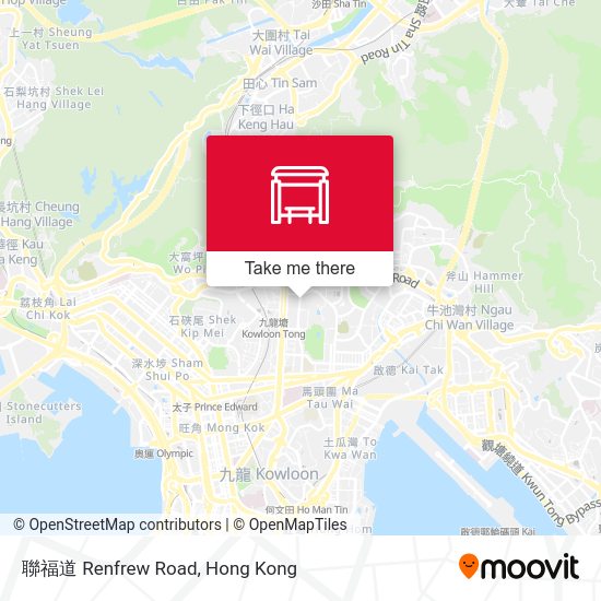 聯福道 Renfrew Road地圖