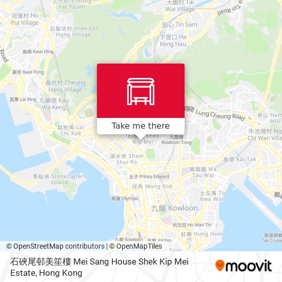 石硤尾邨美笙樓 Mei Sang House Shek Kip Mei Estate map