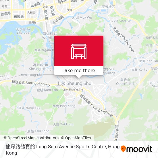 龍琛路體育館 Lung Sum Avenue Sports Centre地圖