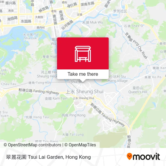 翠麗花園 Tsui Lai Garden地圖