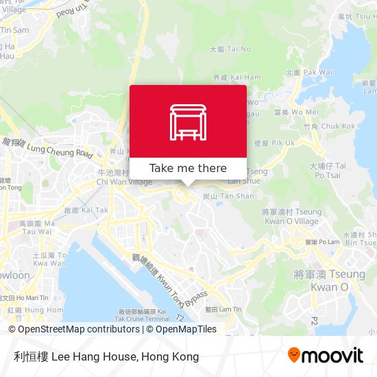 利恒樓 Lee Hang House map