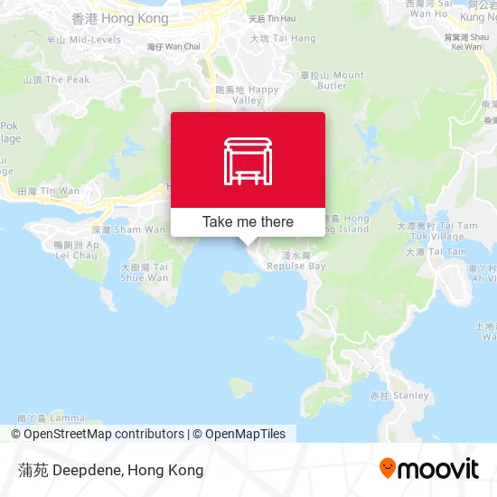 蒲苑 Deepdene地圖